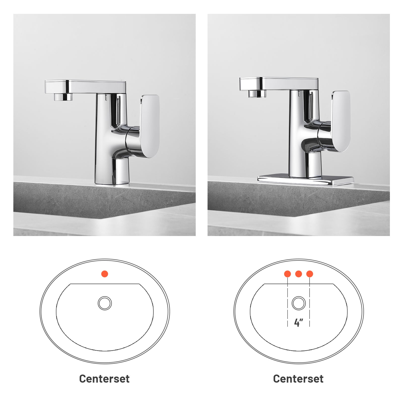 Single Handle Single Hole Low Arc Bathroom Faucet With Metal Pop Up Drain Assembly Swivel Sink Faucet in Chrome