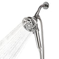 Rainfull 7-Spray Handheld Shower Faucet Kit with Valve 1.8 GPM and 4.9 in. Adjustable Filtered Shower Head in Chrome