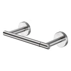 Deluxe Wall Mount Pivot Arm Toilet Paper Holder Bath Hardware Accessory in Brushed Nickel